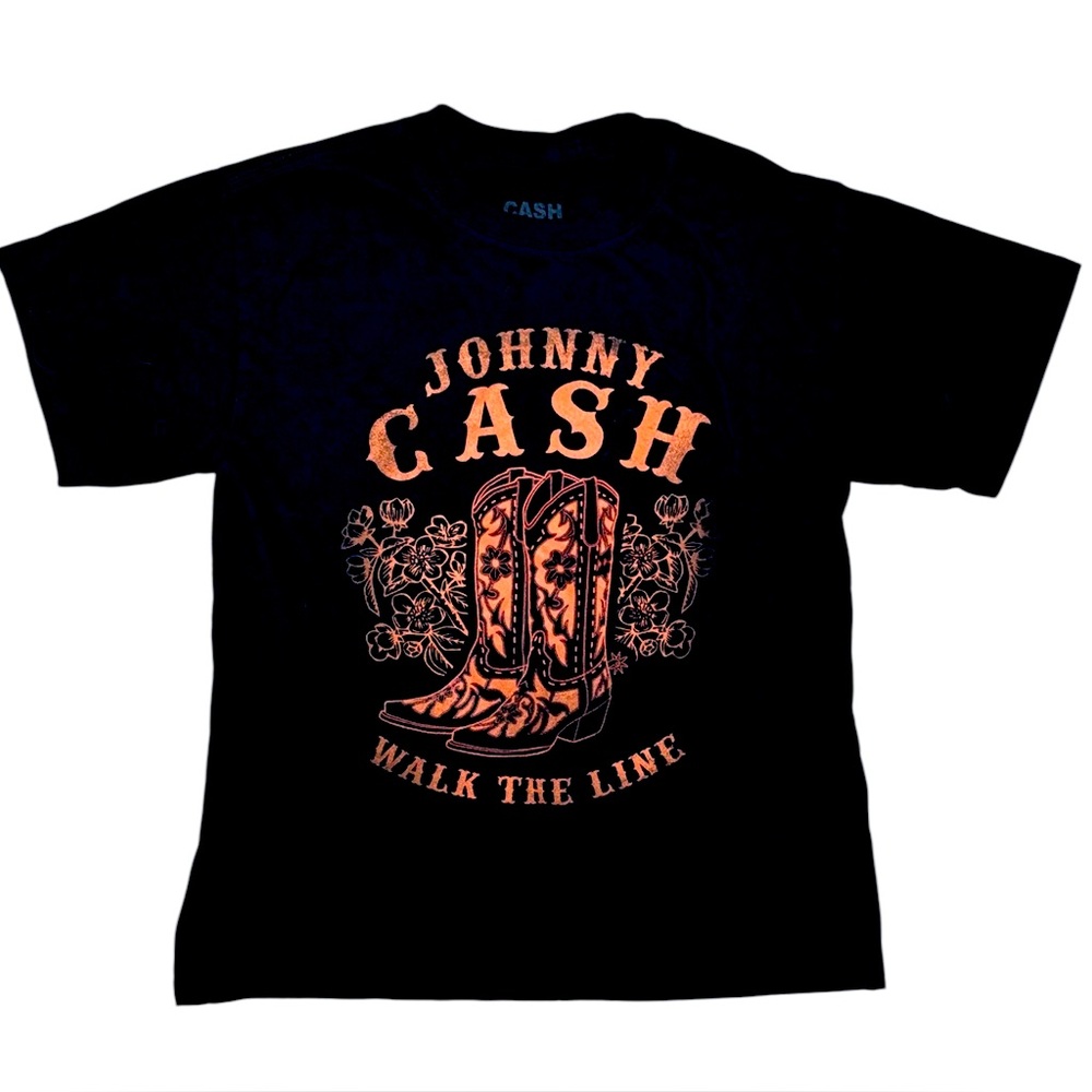 Johnny Cash Walk The Line TShirt Size XS